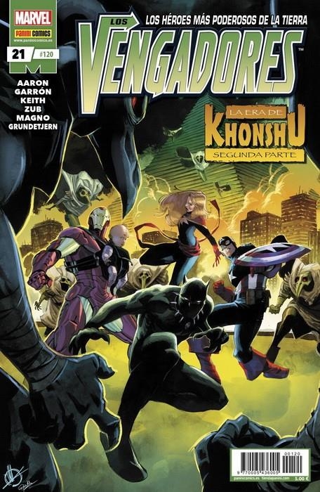 VENGADORES VOL 4 # 120 VENGADORES 21 | 977000543600500120 | JASON AARON - JAVIER GARRÓN - JIM ZUB - CARLOS MAGNO