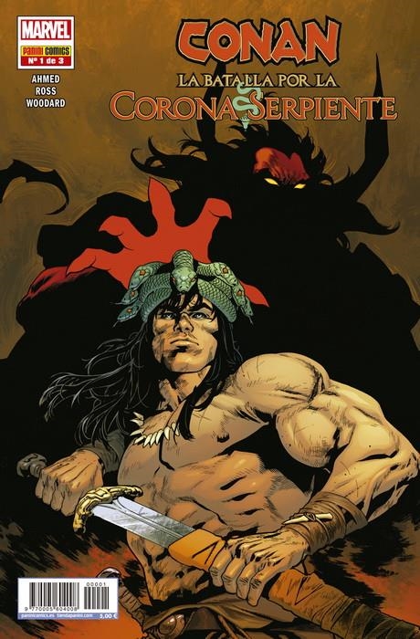 CONAN, LA BATALLA POR LA CORONA SERPIENTE # 01 | 977000560400800001 | LUKE ROSS - SALADIN AHMED | Universal Cómics