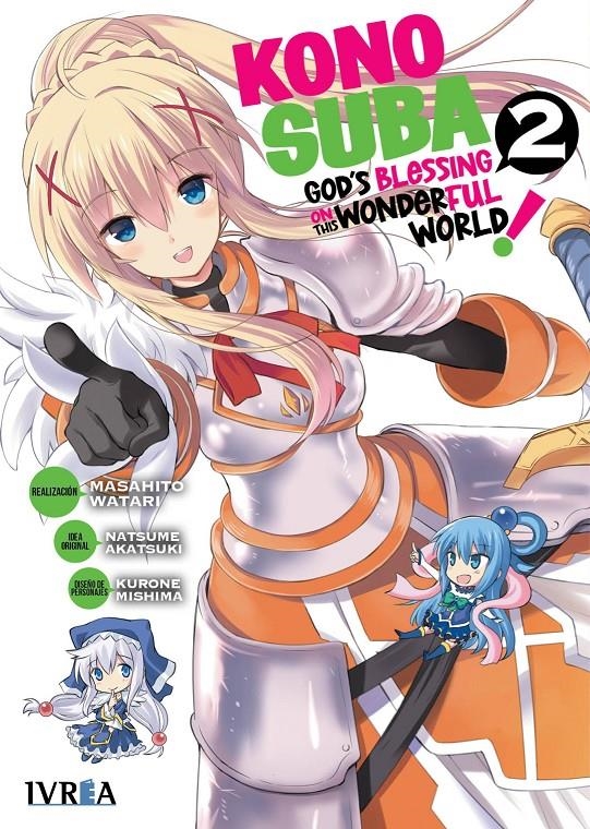 KONOSUBA # 02 | 9788418450211 | MASAHITO WATARI - KURONE MISHIMA - NATSUME AKATSUKI | Universal Cómics