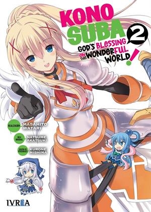 KONOSUBA # 02 | 9788418450211 | MASAHITO WATARI - KURONE MISHIMA - NATSUME AKATSUKI | Universal Cómics