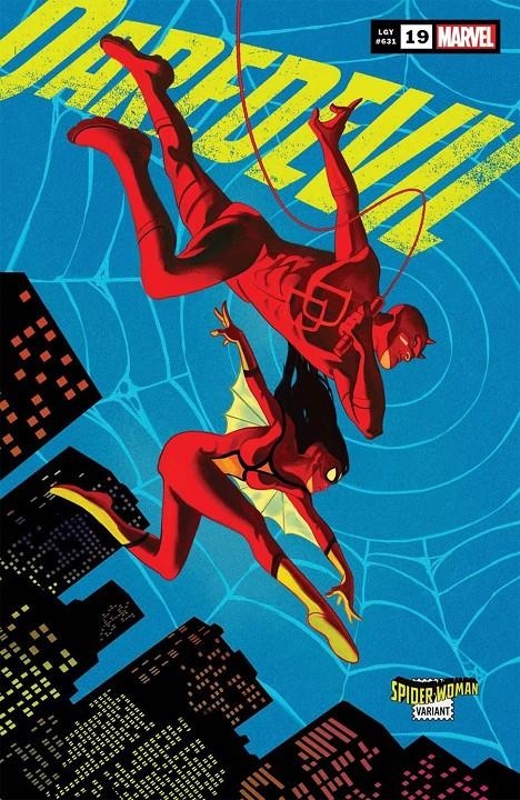 USA DAREDEVIL # 19  SPIDER-WOMAN COVER VARIANT | 75960609142301921 | CHIP ZDARSKY - MARCO CHECCHETTO - MATTIA IACONO | Universal Cómics