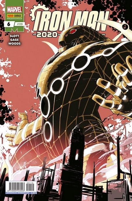 INVENCIBLE IRON MAN VOL 2 # 119 IRON MAN 2020 6 | 977000544300300119 | PETE WOODS - CHRISTOS GAGE - DAN SLOTT