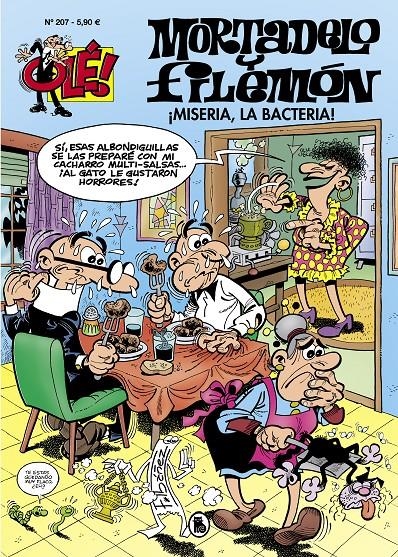 OLE MORTADELO # 207 ¡MISERIA LA BACTERIA! | 9788402424754 | FRANCISCO IBAÑEZ | Universal Cómics