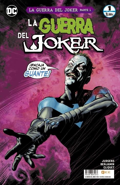 LA GUERRA DEL JOKER # 01 | 9788418475573 | DAN JURGENS | Universal Cómics