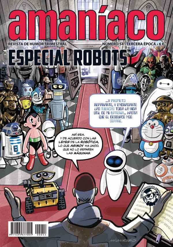 AMANÍACO III ÉPOCA # 54 ESPECIAL ROBOTS | 977169537700500054 | VARIOS AUTORES | Universal Cómics