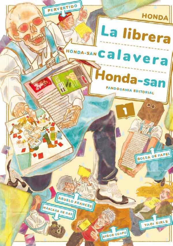 LA LIBRERA CALAVERA HONDA-SAN # 01 | 9788418419089 | HONDA | Universal Cómics