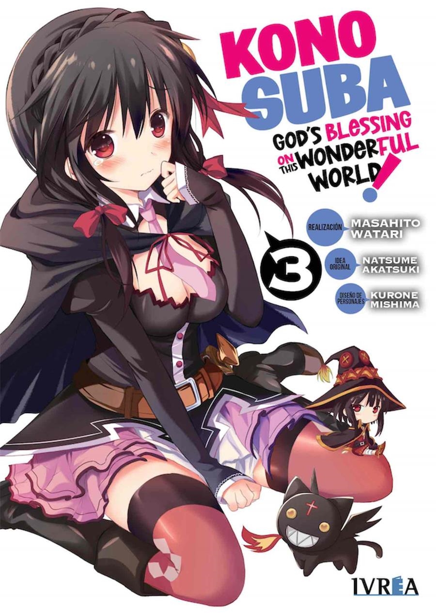 KONOSUBA # 03 | 9788418562020 | MASAHITO WATARI - KURONE MISHIMA - NATSUME AKATSUKI | Universal Cómics