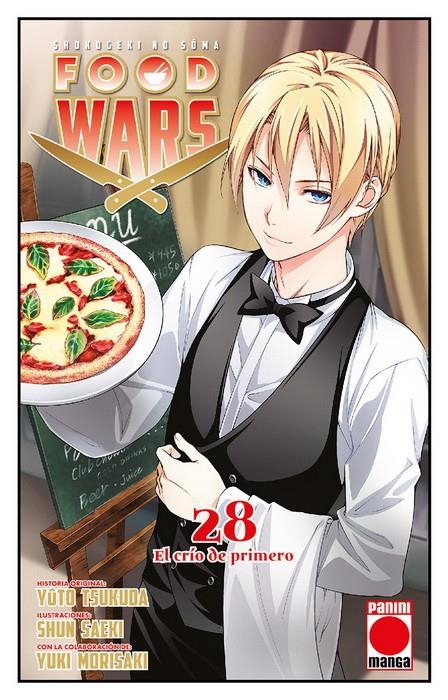 FOOD WARS, SHOKUGEKI NO SOMA # 28 EL CRÍO DE PRIMERO | 9788413347660 | YUTO TSUKUDA - SHUN SAEKI - YUKI MORISAKI | Universal Cómics