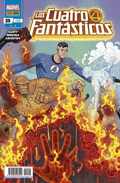 LOS 4 FANTÁSTICOS VOL 7 # 125 LOS 4 FANTÁSTICOS 25 | 977000554300000025 | GREG LAND - DAN SLOTT - SEAN IZAAKSE | Universal Cómics