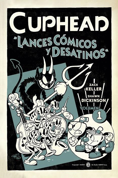 CUPHEAD # 01 LANCES CÓSMICOS Y DESATINOS | 9788467943818 | DENTON J. TIPTON - KAGAN MCLEOD -  LUIS ANTONIO DELGADO