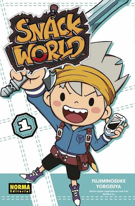 THE SNACK WORLD # 01 | 9788467942316 | FUJIMINOSUKE YOROZUYA - LEVEL-5 | Universal Cómics