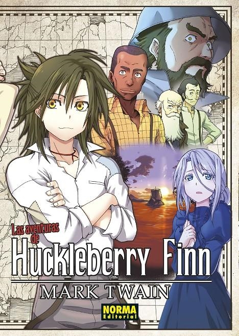 MANGA CLÁSICOS LAS AVENTURAS DE HUCKLEBERRY FINN | 9788467942576 | MARK TWAIN - CRYSTAL S. CHAN - KUMA CHAN | Universal Cómics