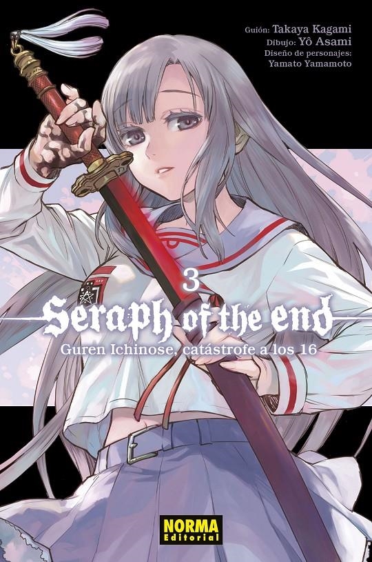 SERAPH OF THE END, GUREN ICHINOSE, CATÁSTROFE A LOS 16 # 03 | 9788467938913 | TAKAYA KAGAMI - YAMATO YAMAMOTO - DAISUKE FURUYA | Universal Cómics