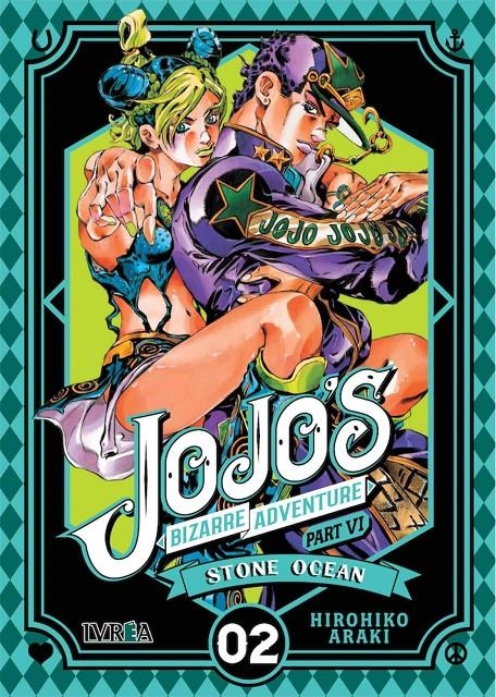 JOJO'S BIZARRE ADVENTURE PARTE 6 STONE OCEAN # 02 | 9788418450914 | HIROHIKO ARAKI | Universal Cómics