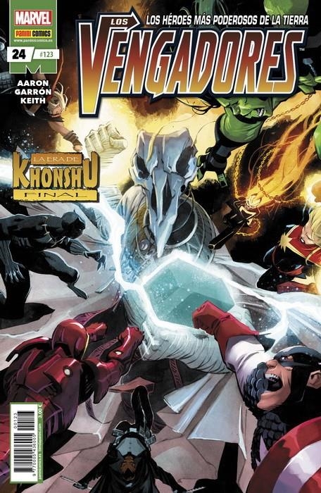 VENGADORES VOL 4 # 123 VENGADORES 24 | 977000543600500123 | JASON AARON - JAVIER GARRÓN | Universal Cómics