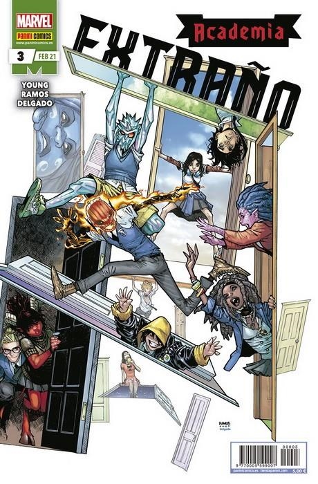 ACADEMIA EXTRAÑO # 03 | 977000559900700003 | HUMBERTO RAMOS - SKOTTIE YOUNG | Universal Cómics