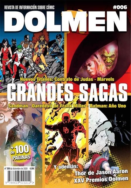 DOLMEN # 306 ESPECIAL 06 GRANDES SAGAS | 977169763400700306 | VARIOS AUTORES