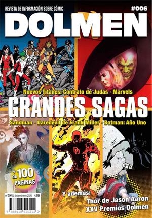DOLMEN # 306 ESPECIAL 06 GRANDES SAGAS | 977169763400700306 | VARIOS AUTORES | Universal Cómics