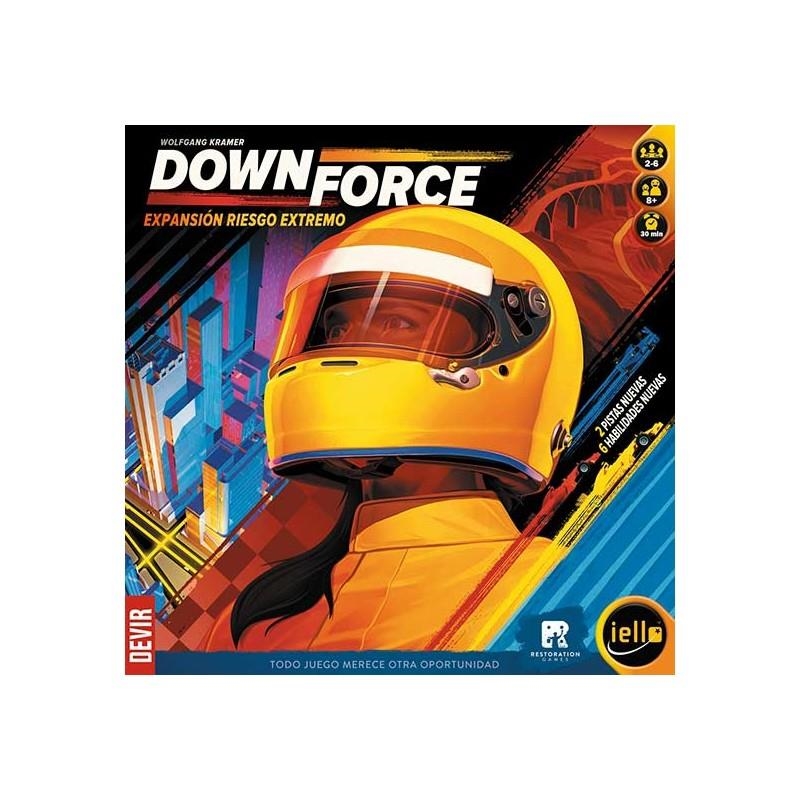 DOWNFORCE, EXPANSION RIESGO EXTREMO JUEGO DE MESA | 8436589620889 | WOLFGANG KRAMER