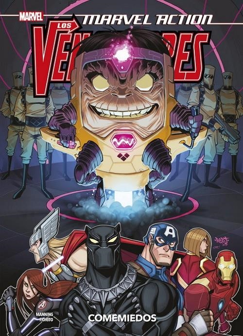 MARVEL ACTION LOS VENGADORES # 03 COMEMIEDOS | 9788413348544 | MATTHEW K. MANNING - MARCIO FIORITO | Universal Cómics