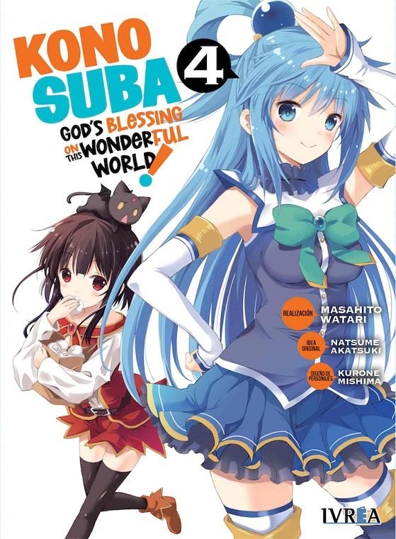 KONOSUBA # 04 | 9788418562839 | MASAHITO WATARI - KURONE MISHIMA - NATSUME AKATSUKI | Universal Cómics