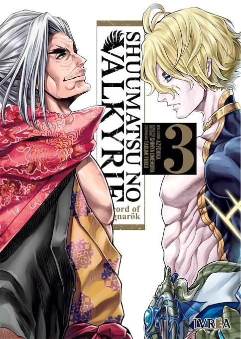 SHUUMATSU NO VALKYRIE, RECORD OF RAGNAROK # 03 | 9788418562846 | TAKUMI FUKUI - SHINYA UMEMURA