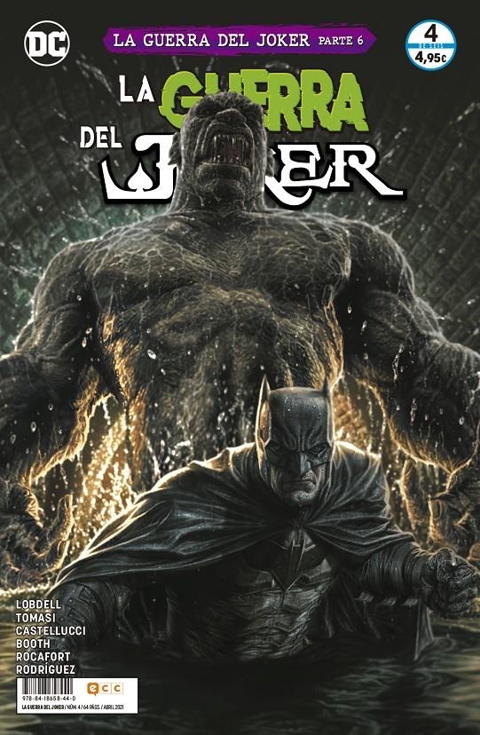 LA GUERRA DEL JOKER # 04 | 9788418658440 | BRETT BOOTH - CECIL CASTELLUCCI - KENNETH ROCAFORT - PETER TOMASI - ROBBI RODRIGUEZ - SCOTT LOBDELL | Universal Cómics