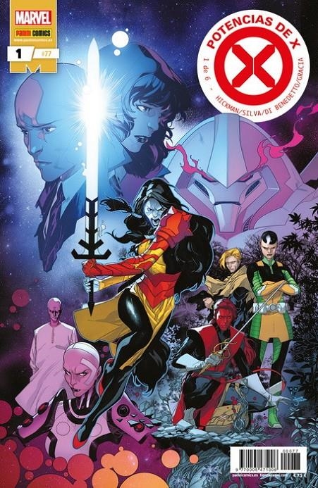 2aMA LA NUEVA PATRULLA-X # 77 POTENCIAS DE X 1 | 9999900058246 | JONATHAN HICKMAN - R. B. SILVA | Universal Cómics