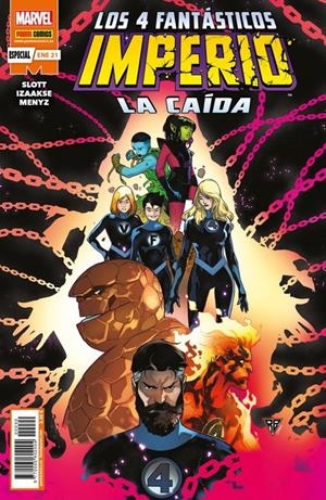 IMPERIO LA CAÍDA, LOS 4 FANTÁSTICOS | 977000560200400001 | DAN SLOTT - SEAN IZAAKSE | Universal Cómics