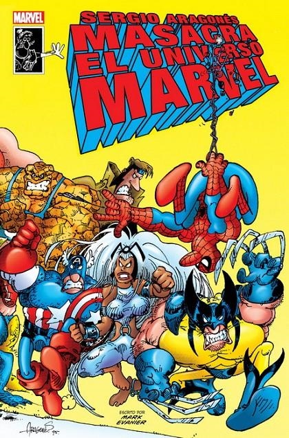 SERGIO ARAGONÉS MASACRA EL UNIVERSO MARVEL | 9788413348643 | MARK EVANIER - SERGIO ARAGONÉS | Universal Cómics