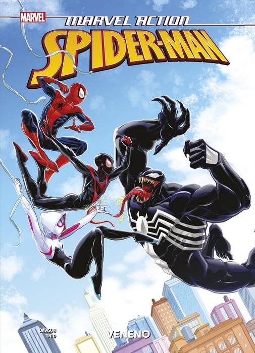 MARVEL ACTION SPIDER-MAN # 04 VENENO | 9788413348490 | DELILAH S. DAWSON - DAVIDE TINTO | Universal Cómics