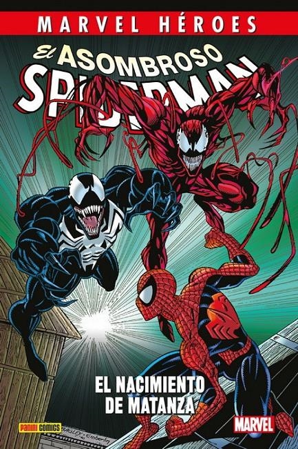 COLECCIONABLE HÉROES MARVEL # 103 EL ASOMBROSO SPIDERMAN EL NACIMIENTO DE MATANZA | 9788413348582 | CHRIS MARRINAN - MARK BAGLEY - DAVID MICHELINIE - AL MILGROM