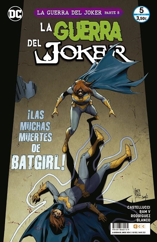 LA GUERRA DEL JOKER # 05 | 9788418660139 | CECIL CASTELLUCCI - FERNANDO BLANCO - JOHN PAUL LEON - JUAN FERRERYRA - RAM V - ROBBI RODRIGUEZ | Universal Cómics