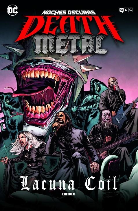 NOCHES OSCURAS, DEATH METAL # 03 LACUNA COIL BAND EDITION EN RÚSTICA | 9788418660535 | GREG CAPULLO - SCOTT SNYDER - WERTHER DELL’ EDERA | Universal Cómics