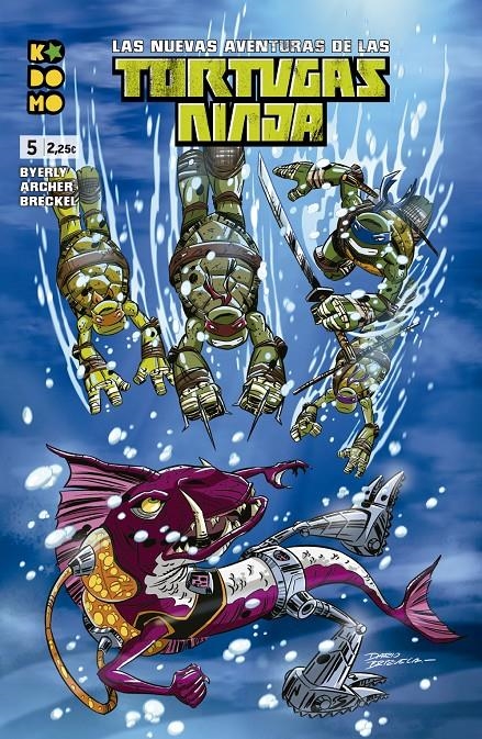 LAS NUEVAS AVENTURAS DE LAS TORTUGAS NINJA # 05 | 9788418660795 | ADAM ARCHER - KENNY BYERLY | Universal Cómics