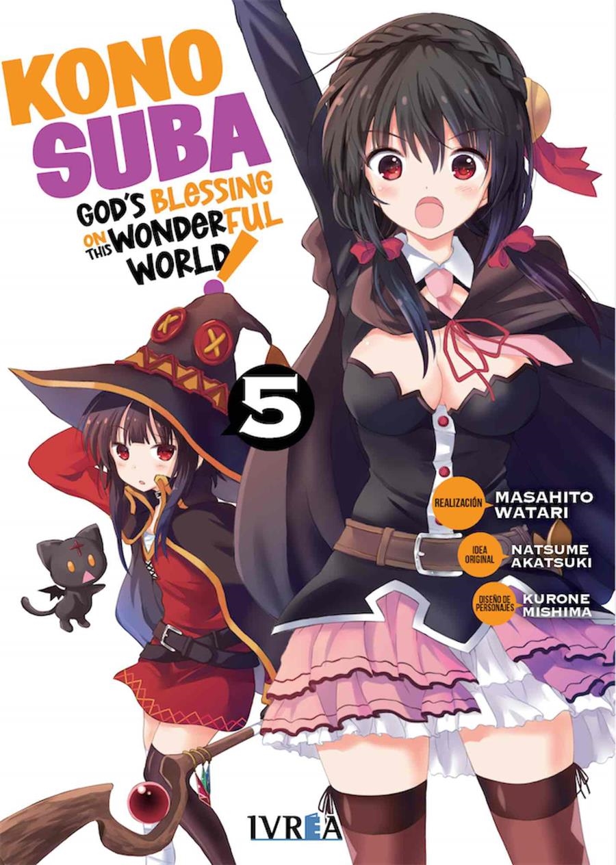 KONOSUBA # 05 | 9788418645563 | MASAHITO WATARI - KURONE MISHIMA - NATSUME AKATSUKI | Universal Cómics