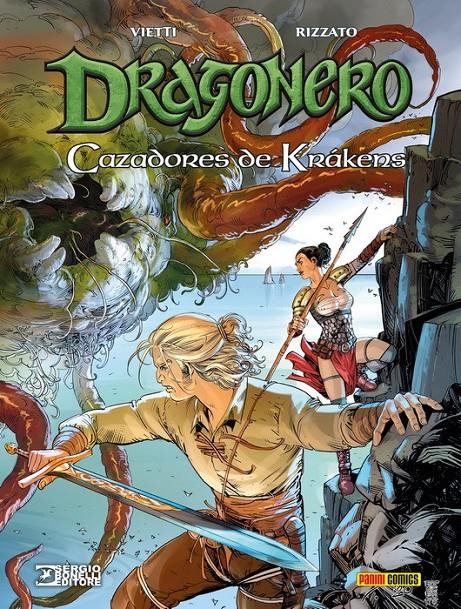 DRAGONERO # 08 CAZADORES DE KRÁKENS | 9788413349190 | STEFANO VIETTI - LUCA BARBIERI | Universal Cómics