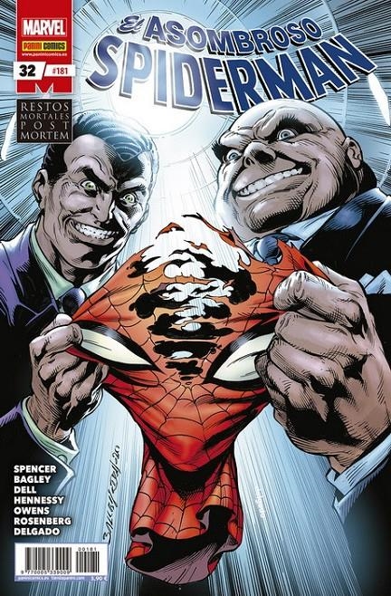 SPIDERMAN VOL 2 # 181 EL ASOMBROSO SPIDERMAN 32 | 977000533900900181 |  NICK SPENCER - MARK BAGLEY | Universal Cómics