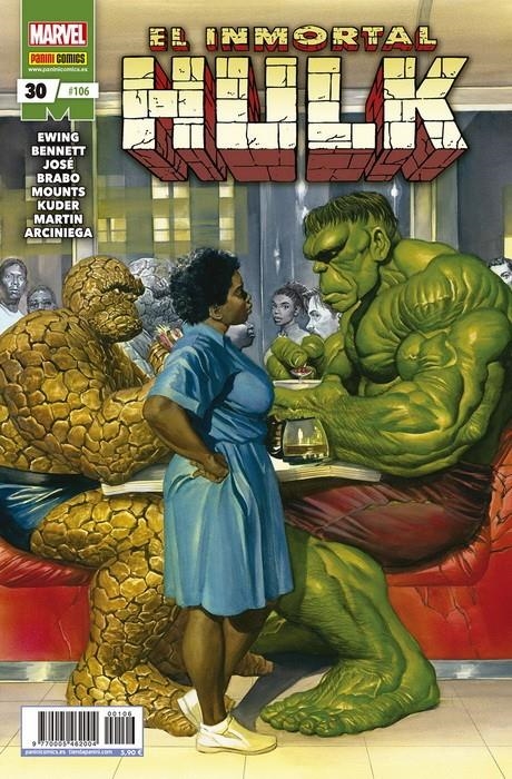 INCREÍBLE HULK VOLUMEN II # 106 EL INMORTAL HULK 30 | 977000546200400106 | AL EWING - JOE BENNETT | Universal Cómics