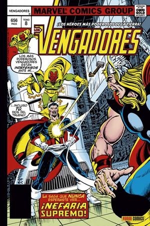 VENGADORES OMNIGOLD # 08 NEFARIA SUPREMO | 9788413349060 | GEORGE PÉREZ - SAL BUSCEMA - JIM STARLIN - JOHN BYRNE - DAVID WENZEL - JIM SHOOTER -DAVID MICHELINIE