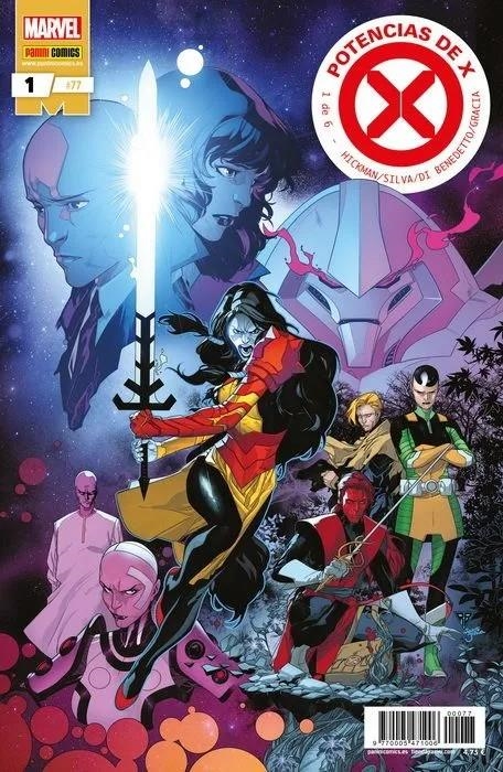 2aMA LA NUEVA PATRULLA-X # 77 POTENCIAS DE X 1 EDICIÓN ESPECIAL | 9999900059540 | JONATHAN HICKMAN - R. B. SILVA | Universal Cómics