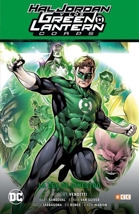 2AMA HAL JORDAN Y LOS GREEN LANTERN CORPS # 01 LA LEY DE SINESTRO | 9999900060454 | ED BENES - ETHAN VAN SCIVER - JORDI TARRAGONA - RAFA SANDOVAL - ROBERT VENDITTI - V KEN MARION