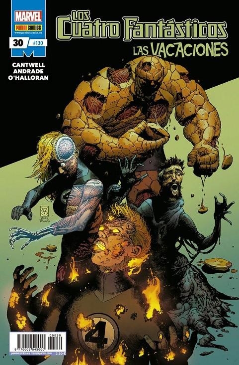LOS 4 FANTÁSTICOS VOL 7 # 130 LOS 4 FANTÁSTICOS 30 | 977000554300000030 | CHRISTOPHER CANTWELL - FILIPE ANDRADE