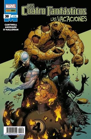 LOS 4 FANTÁSTICOS VOL 7 # 130 LOS 4 FANTÁSTICOS 30 | 977000554300000030 | CHRISTOPHER CANTWELL - FILIPE ANDRADE | Universal Cómics