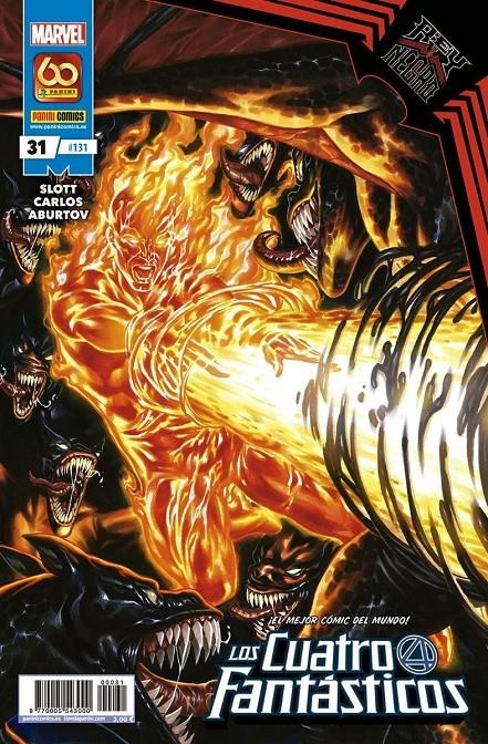 LOS 4 FANTÁSTICOS VOL 7 # 131 LOS 4 FANTÁSTICOS 31 | 977000554300000031 | DAN SLOTT - ZÉ CARLOS