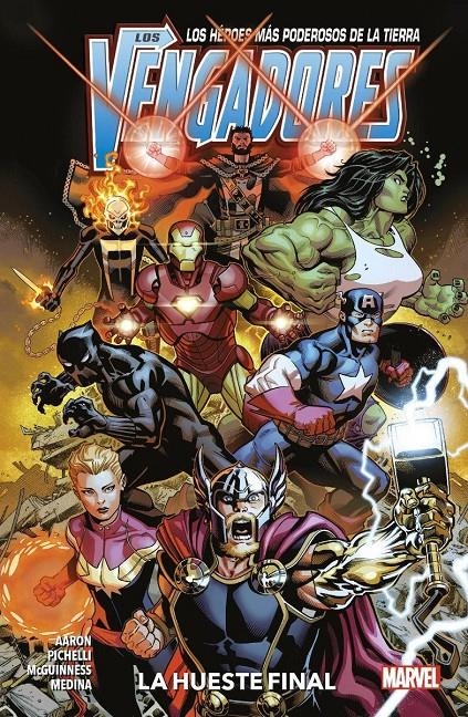 MARVEL PREMIERE LOS VENGADORES # 01 LA HUESTE FINAL | 9788413349466 | JASON AARON - ED MCGUINNESS | Universal Cómics