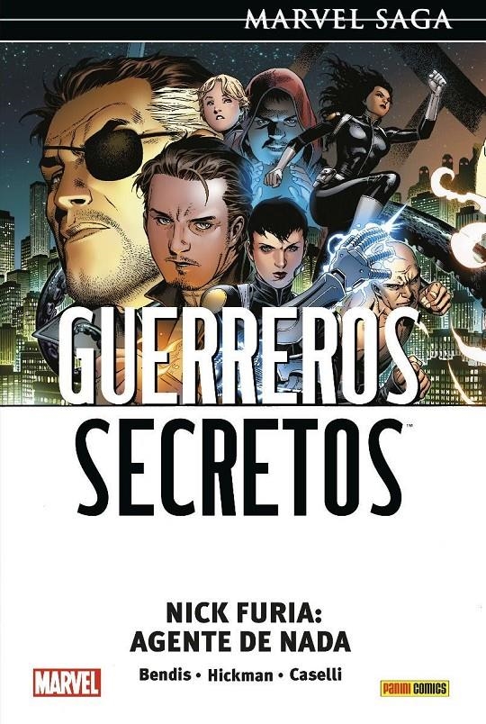 GUERREROS SECRETOS MARVEL SAGA # 01 NICK FURIA, AGENTE DE NADA | 9788413349480 | JONATHAN HICKMAN - BRIAN MICHAEL BENDIS - STEFANO CASELLI | Universal Cómics
