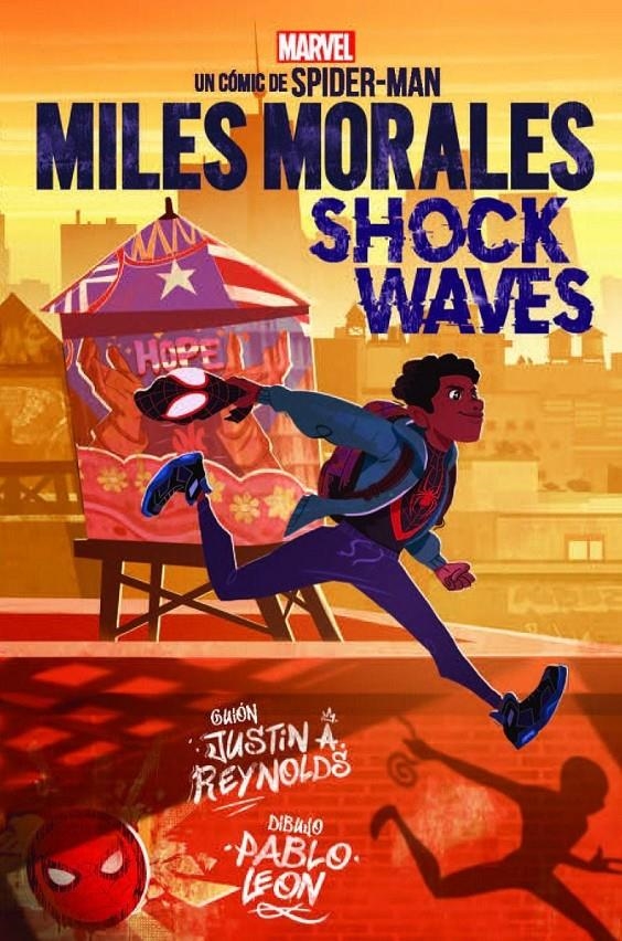 MILES MORALES, SHOCK WAVES | 9788413349732 | JUSTIN A. REYNOLDS - PABLO LEÓN | Universal Cómics