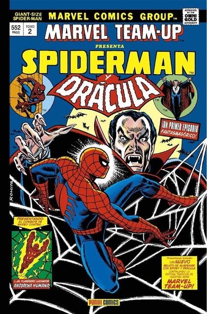 MARVEL TEAM-UP OMNIGOLD # 02 FANTASMAGORÍA | 9788413349831 | BILL MANTLO - ROSS ANDRU - SAL BUSCEMA - GERRY CONWAY - JIM MOONEY - LEN WEIN