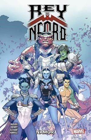 REY DE NEGRO, NAMOR | 9788413349763 | KURT BUSIEK - BENJAMIN DEWEY - JONAS SCHARF | Universal Cómics